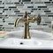 Kingston Brass Single-Handle Bathroom Faucet with Push Pop-Up, Antique Brass KS3543CG - alternate 2